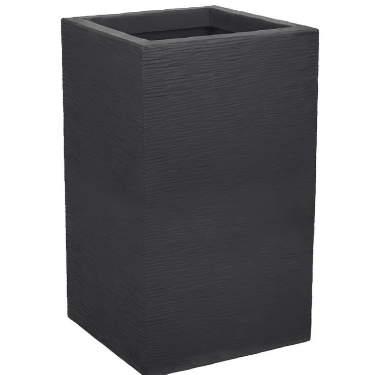 Discount EDA Pot carré haut coloris gris Graphit up - Ø 29,5 cm