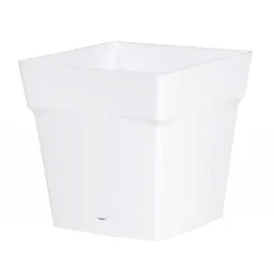 Sale EDA Pot carre Toscane Blanc L24,8 x l24,8 x H24