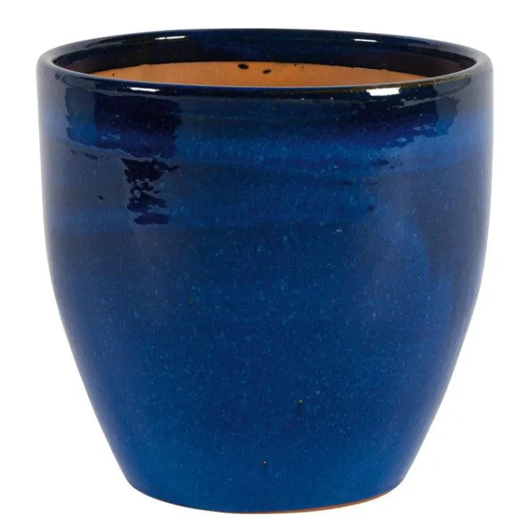 Online PASSION FOR POTTERY Pot coloris bleu Corsica - Ø 22 cm