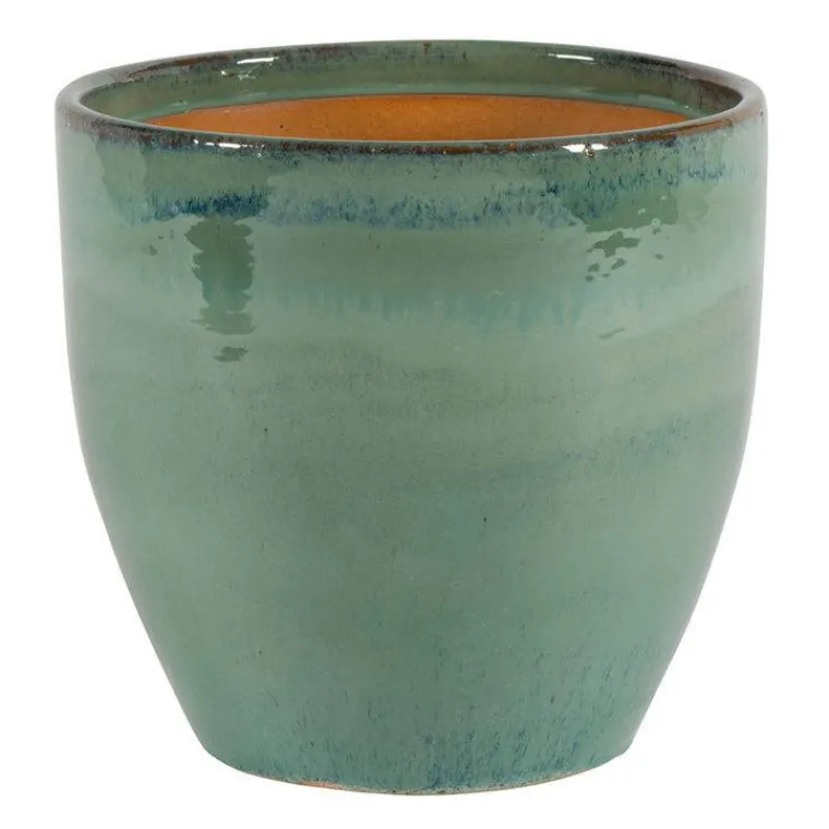 Sale PASSION FOR POTTERY Pot coloris vert Jade foncé Corsica - Ø 26 cm