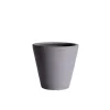Outlet POTERIE GOICOECHEA Pot Cuvier contemporain en terre grise H 62 x Ø 63 cm
