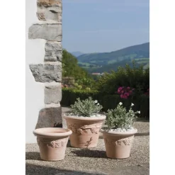 POTERIE GOICOECHEA Pot Cuvier raisin naturel H 28 x Ø 37 cm