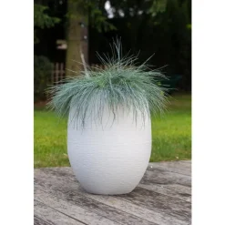 Sale EDA Pot Egg Graphit blanc cérusé - D.50 x H60