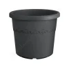 Online ELHO Pot en plastique recyclé gris anthracite Algarve Cilindro - Ø 40 x H 33 cm