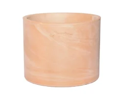 New POTERIE GOICOECHEA Pot en terre claire cylindre - Ø 44 x H 34 cm