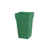 Discount EDA Pot haut carré Toscane coloris vert jungle 39 x 39 x 65 cm de 62 L