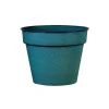 DECOLINES Pot horticole Reb bleu mat Ø 22 x H 20 cm