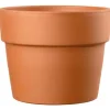 Outlet DEROMA Pot Perfetto Cotto terre cuite rouge Ø 39 x H 30,8 cm