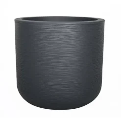 Discount EDA Pot rond gris anthracite Graphit Up - Ø 38,5 x 36,8 cm