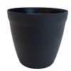 New LE POT CITOYEN Pot rond lilo Poetic botanic® coloris gris en plastique recyclé 11,7 L - Ø 30 cm