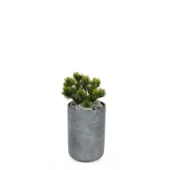 Sale MICA DÉCORATIONS Pot rond Stream Anthracite Ø.27 x H.40 cm