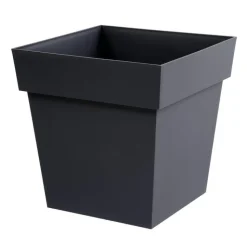Best EDA Pot Toscane Gris anthracite L.39x39 x H.39 cm