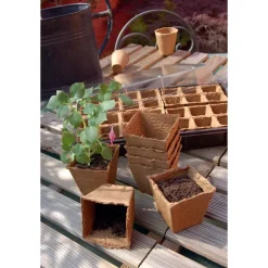 Discount NORTENE Pot tourbe coloris marron Ø 8cm