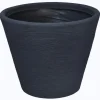 Sale CHAPELU FRERES Pot évasé pour décoration intérieure ou extérieure granit Mineral – 32 litres Ø 45 x H 37 cm