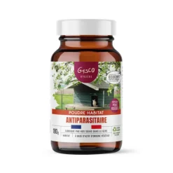 New GASCO Poudre antiparasitaire habitat de la poule - 180 g
