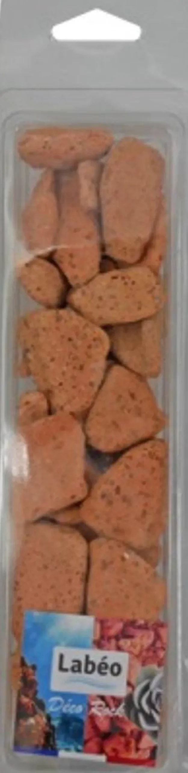 New LABEO Pétales de brique pour aquarium coloris marron 15/25