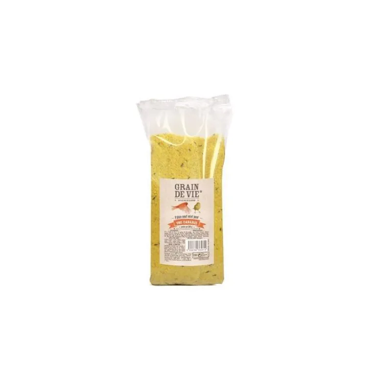 Outlet GRAIN DE VIE Pâtée élevage aux œufs et aux miel pour canaris - 350 g