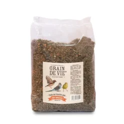 Sale GRAIN DE VIE Pâtée élevage insectivore pour oiseaux - 1kg