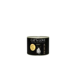Clearance CAT'S LOVE Pâtée naturelle pour chat au poulet - boite de 200 g