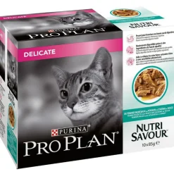 Discount PRO PLAN Pâtée pour chat delicate au poisson 10 x 85 g