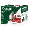 Outlet EQUILIBRE&INSTINCT Pâtée "Vitalité effilés" pour chat adulte ou stérilisé au bœuf et aux haricots Équilibre & Instinct - 12 x 85 g