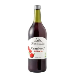 PROSAIN Pur jus de cranberry bio 1L