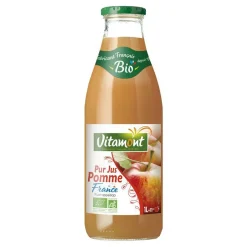 Online VITAMONT Pur Jus de Pomme Bio en bouteille de verre - 1 litre
