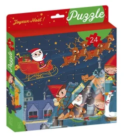 Online ÉDITIONS LITO Puzzle Joyeux Noël - 24 pièces - Dès 4 ans