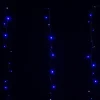 Discount FESTILIGHT Rallonge rideau lumineux LED à lumière fixe bleu sur secteur - 2 m