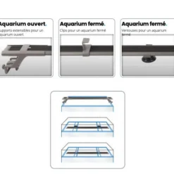 Hot SUPERFISH Rampe LED Eco LED 24-34 cm-