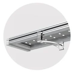 Best BLUE CORAL Rampe LED RGB aquarium eau douce, 7800 K - SUPERFISH Scaper - 29 W, 64