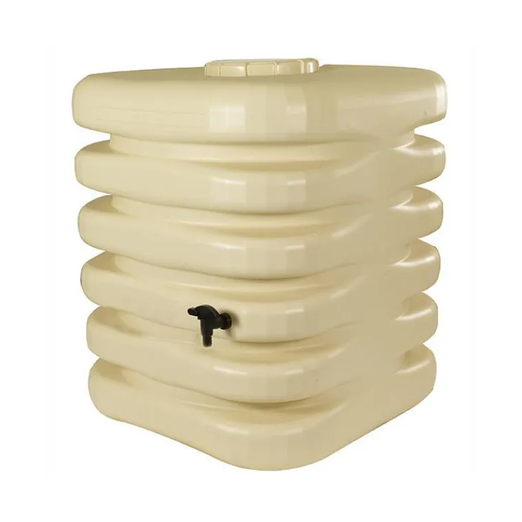 Hot BELLIJARDIN Récupérateur à eau cubique 1000 L beige
