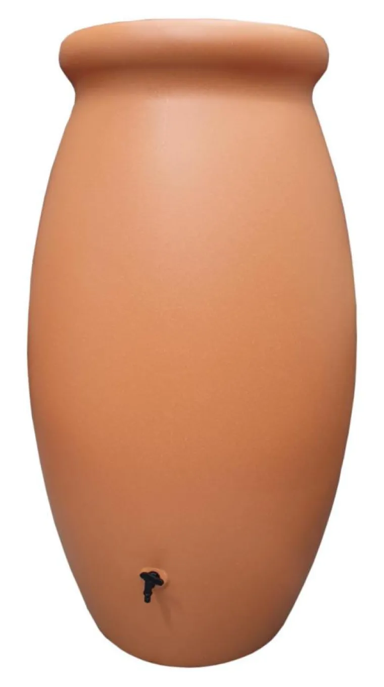 Online BELLIJARDIN Récupérateur d’eau coloris terre cuite Jarre Toscan – 500 L