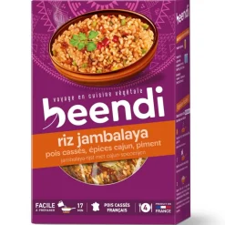 Discount BEENDI Riz et pois cassés aux épices cajun façon Jambalaya - 250 g