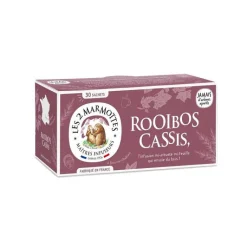 Best LES 2 MARMOTTES Rooibos cassis bio - 36 g