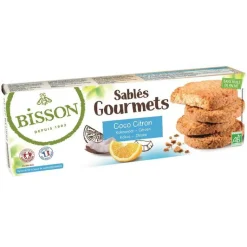 Best BISSON Sablé gourmet coco citron 150 g