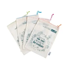 Best BOTANIC® Sac à vrac taille S en coton bio