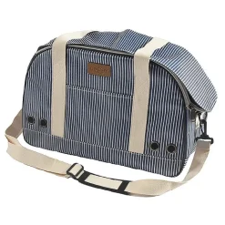 Sale BOBBY Sac de transport pour chat ou petit chien coloris marine Tennis - 45 x 18 x 30 cm