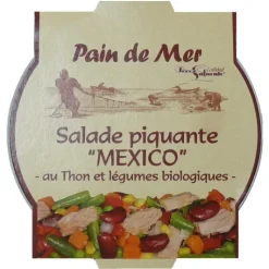 Outlet PAIN DE MER Salade piquante Mexico au thon et légumes biologiques - 250 g