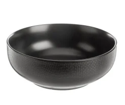 Discount Saladier Vesuvio coloris noir en grès - Ø 16,5 cm