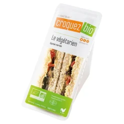 Best CROQUEZ BIO Sandwich crudités bio Etape bio Le végétarien - 150 g