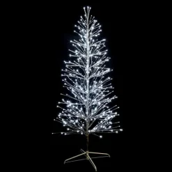 Outlet FESTILIGHT Sapin de Noël lumineux LED LED à lumière blanc pétillant sur secteur - 1,50 m