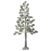 Online KAEMINGK Sapin lumineux enneigé à 72 LED blanc chaud pour extérieur - Ø 60 x H 150 cm