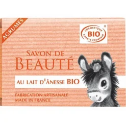Sale COSMO NATUREL Savon Ânesse Agrumes bio Étui 100 g orange