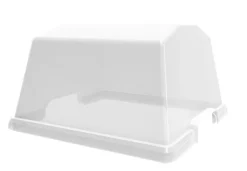 New BOTANIC® Serre pour carré haut VEG&TABLE aromatique « BOTANIC » coloris transparent en plastique - 37,6 x 37 x 21,6 cm