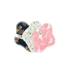 Discount ALTEROSAC Serviette hygiénique lavable en coton bio taille S – 15,5 x 19,5 cm