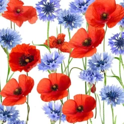 New PAPER+DESIGN Serviettes en papier 3 plis x 20 Summerfield - 33 x 33 cm