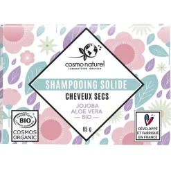 Outlet COSMO NATUREL Shampoing solide Cheveux secs Étui 85 g multicolore