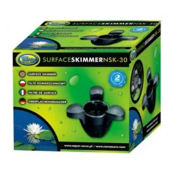 Hot BLUE CORAL Skimmer flottant avec pompe, spécifique bassin - AQUA NOVA BASSIN modèle NSK-30