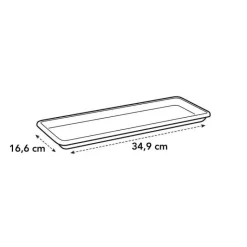 Clearance ELHO Soucoupe Barcelona 40 cm anthracite